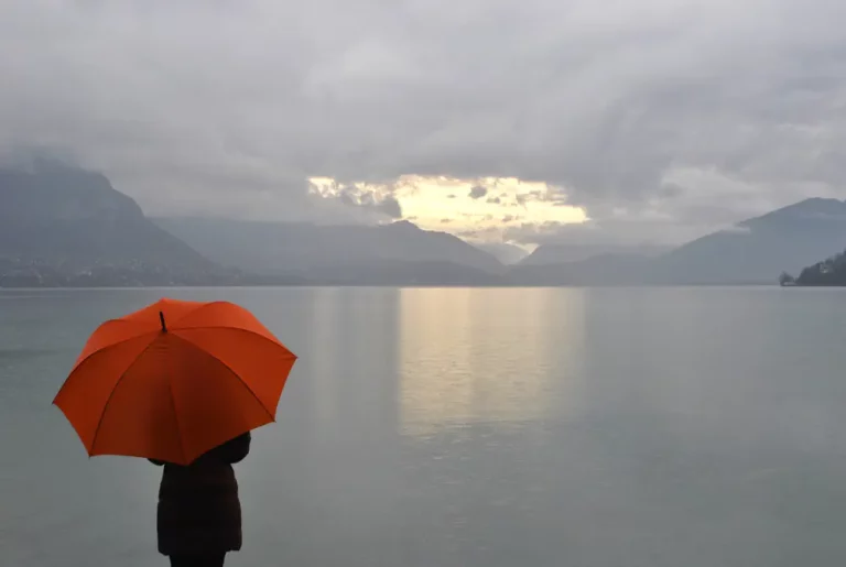 Annecy sous la pluie
